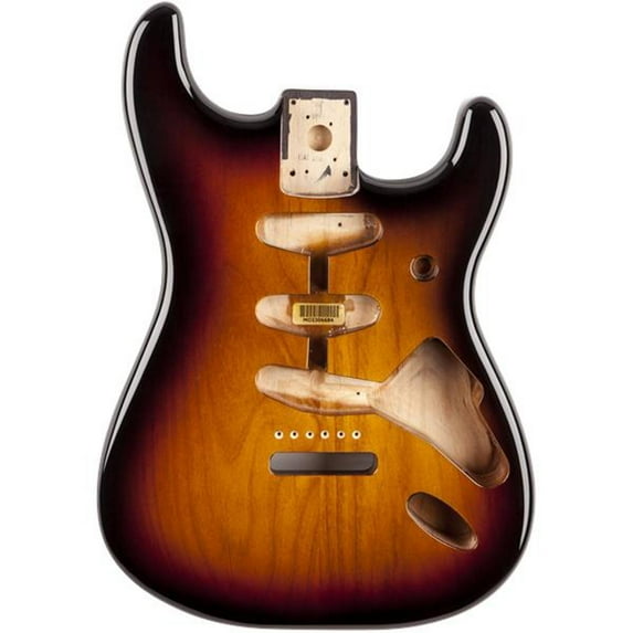 Fender Stratocaster SSS Alder Body and Vintage Bridge Mount, 3-Color Sunburst