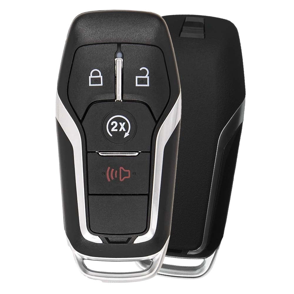 AKS KEYS Replacement for Ford Key Fob 4 Buttons That Use FCC M3N ...