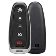 AKS Keys Ford Smart Key Gen2 PEPS 5-Button FCC M3N5WY8609   Replacement Smart Key Fob for Select 2013 2020 Ford C-MAX, Escape, Focus, Maverick Euro, 315 MHz