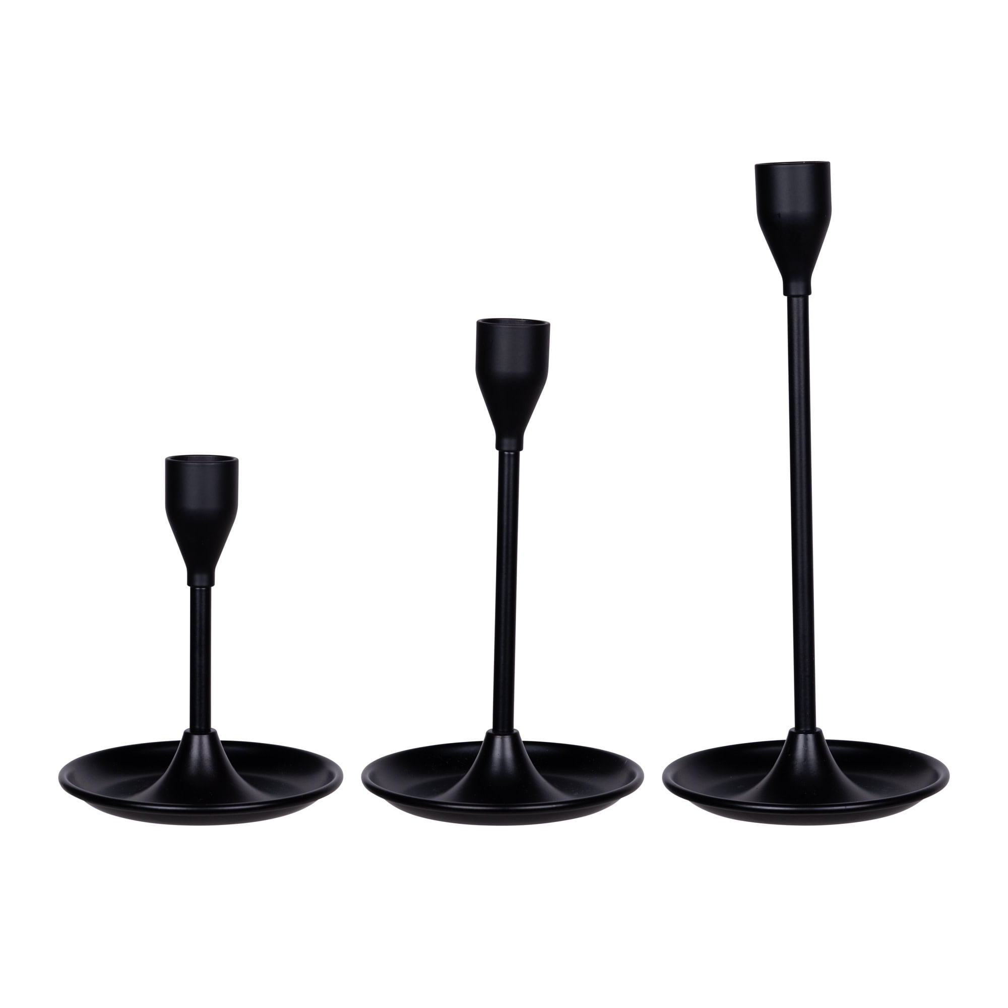 Stratton Home Décor Set of 3 LED Taper Candle Holders