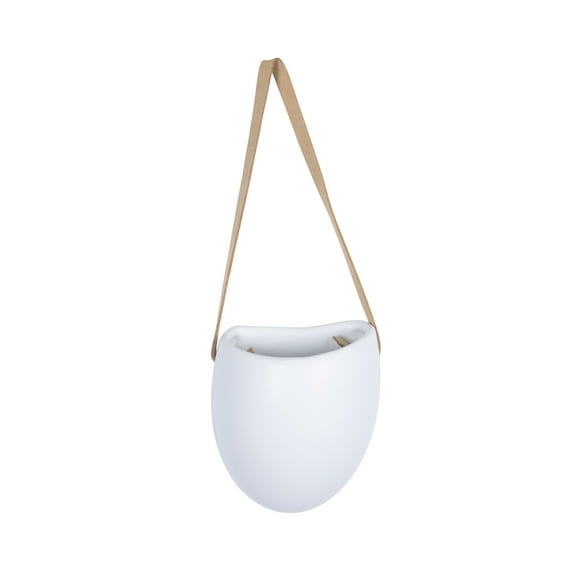 Stratton Home Décor Stratton Home Decor Boho White Ceramic Hanging Planter