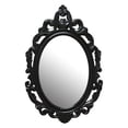thumbnail image 1 of Stratton Home Decor Black Baroque Mirror, 1 of 4