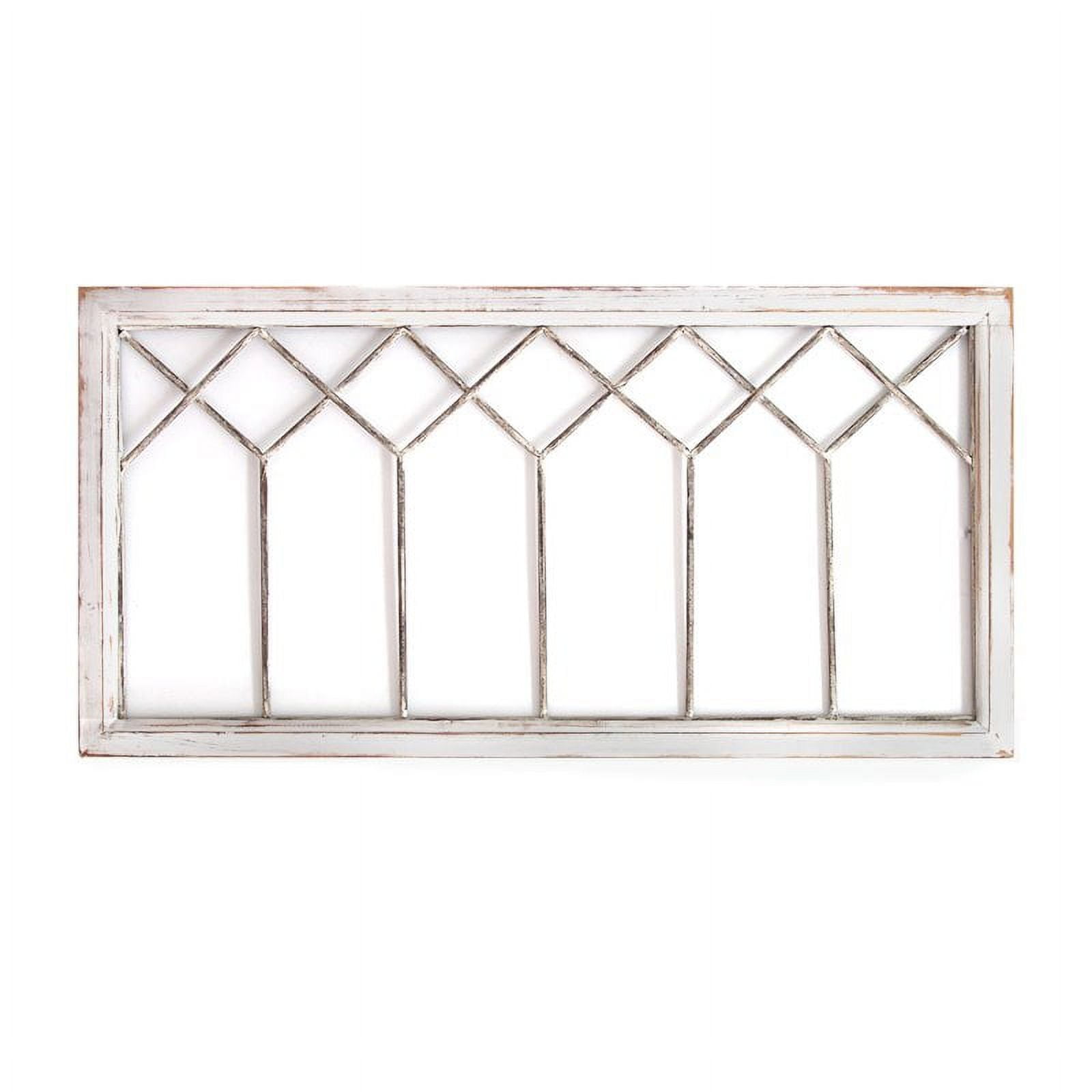 Stratton Home Decor Distressed Window Panel Wall Decor in Distressed