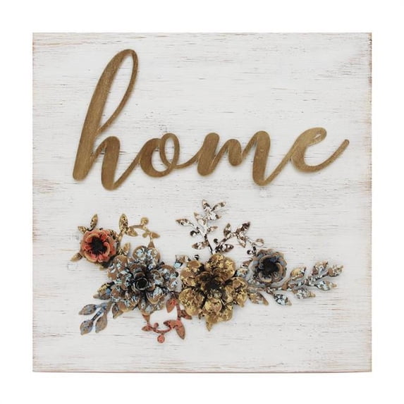 Stratton Home Decor "Home" Cottage Wall Decor