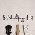 thumbnail image 1 of Stratton Home Decor Musical Sound Wave with Notes Metal Wall Decor, 1 of 2