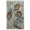 thumbnail image 1 of Stratton Home Decor Rustic Floral Panel II, 1 of 3
