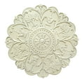 thumbnail image 1 of Stratton Home Décor Shabby White Medallion Wall Décor, 1 of 2