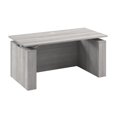 thumbnail image 1 of Stratus 60W Standing Desk with Modesty Panel in Platinum Gray - Engineered Wood, 1 of 8