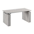 thumbnail image 1 of Stratus 60W X 30D Adjustable Standing Desk in Platinum Gray - Engineered Wood, 1 of 8