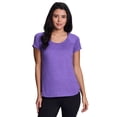 thumbnail image 1 of RBX Active Women's Space Dye Ultra Soft Stretch Short Sleeve Tee, 1 of 4