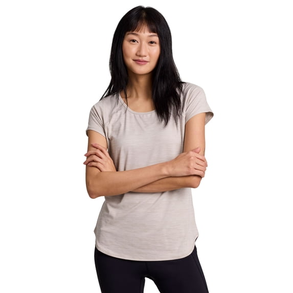 RBX Active Women's Space Dye Ultra Soft Stretch Short Sleeve Tee