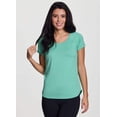 thumbnail image 1 of RBX Active Women's Space Dye Ultra Soft Stretch Short Sleeve Tee, 1 of 8