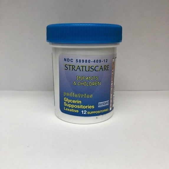 Stratuscare Infants & Children Suppositories, 12ct 358980409123A641