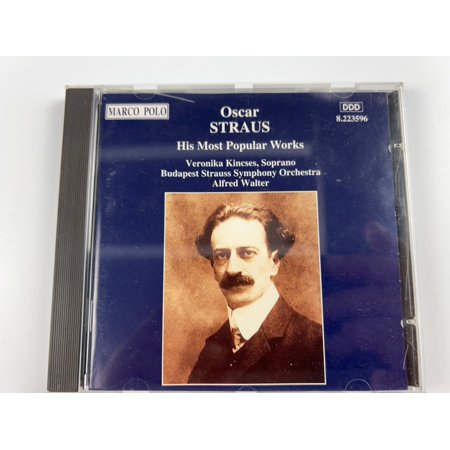 Strauss Oscar : His Most Popular Works/Alfred Walter, Budapest Strauss Sym - CD (USED- GOOD)