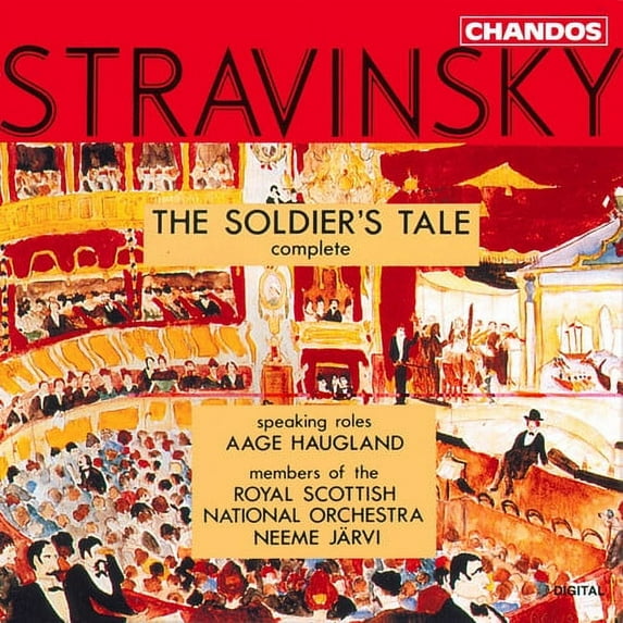 Stravinsky / Haugland / Jarvi - L'histoire Du Soldat - Music & Performance - CD