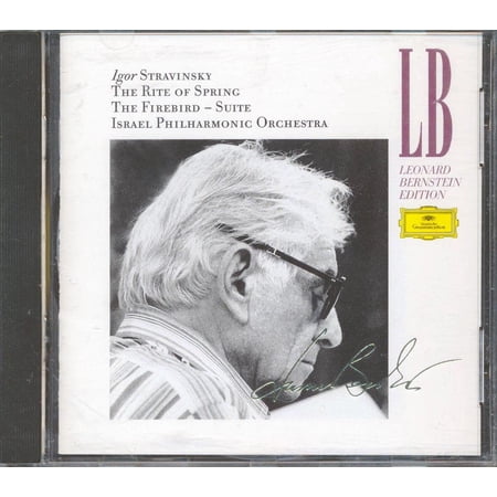 Stravinsky: Rite of Spring, Firebird Suite / Bernstein Audio CD NEW