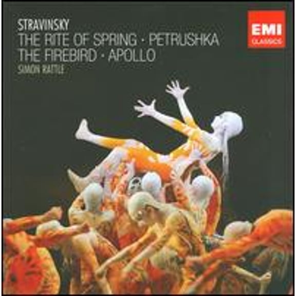 Stravinsky: The Rite of Spring; Petrushka; The Firebird; Apollo (CD) by City of Birmingham Symphony Orchestra, Simon Rattle (conductor)