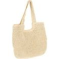 thumbnail image 1 of NUOLUX Beach Shoulder Bag Women Woven Beige 1Pack, 1 of 6