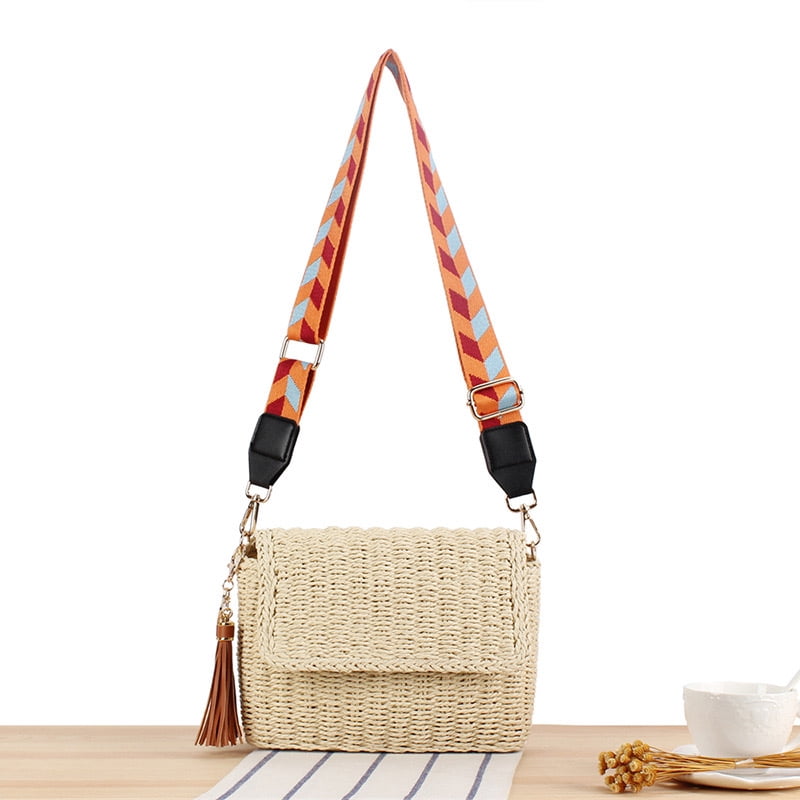Straw Bag Straw Purses for Women Summer Clutch Crossbody Shoulder Bags for Women