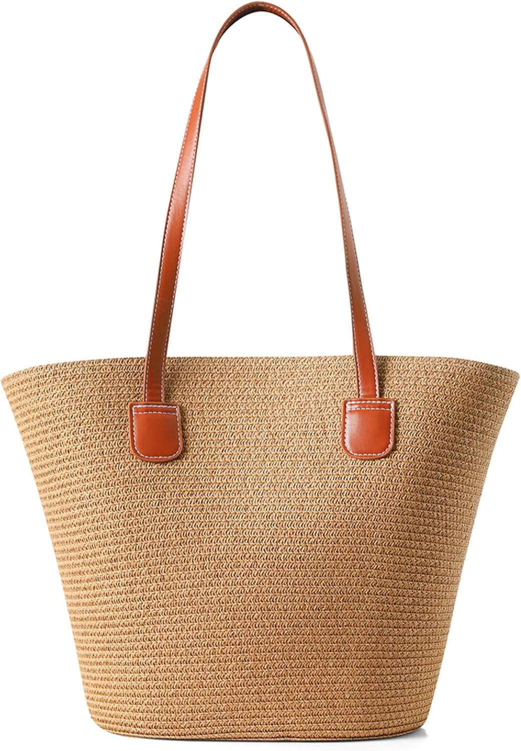 Straw Bags For Women | Travel Straw Totes Bag, Summer Woven Handmade, Shoulder Bag Handbag