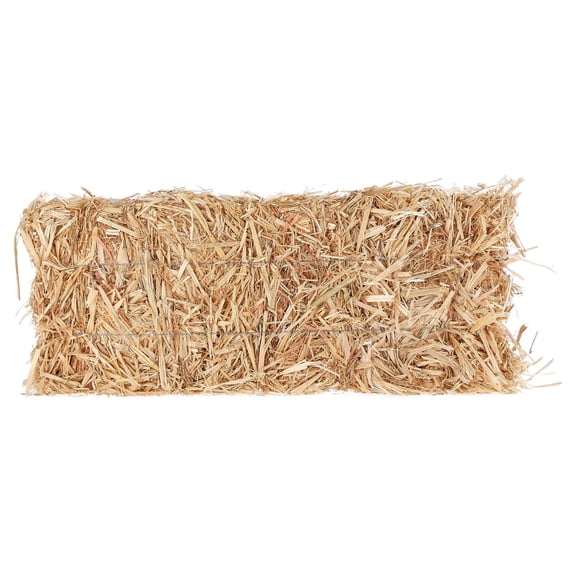 Straw Bale Decoration, Natural, 8" x 8" x 20", Fall by Way To Celebrate