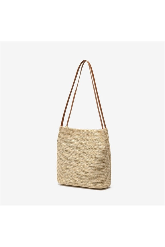 Straw Beach Bag Totes Handbag Shoulder Tote Bag Straw Purse Summer Purse Women Summer Handbag
