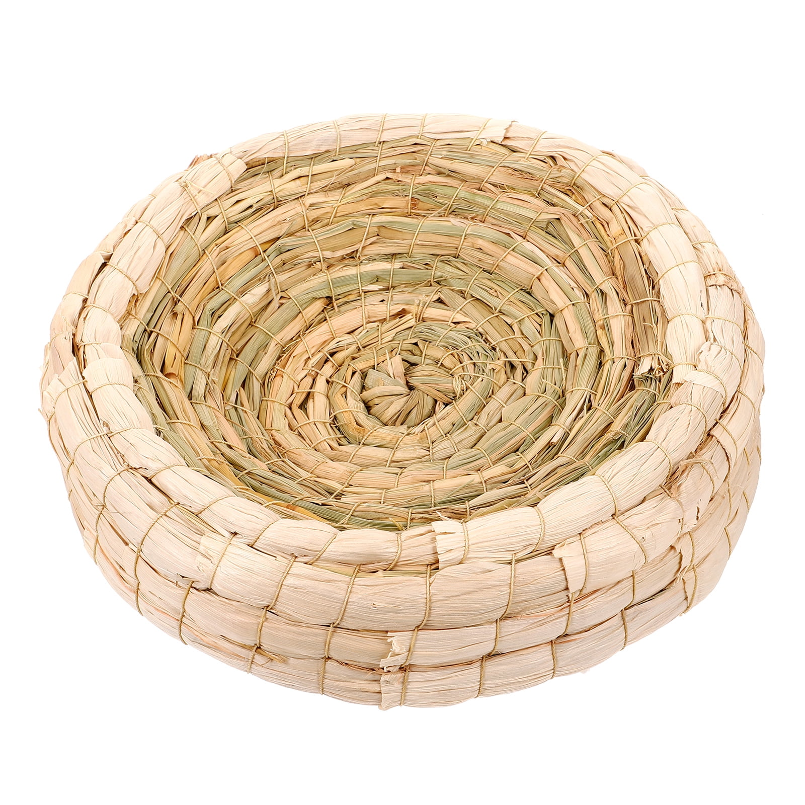 Straw Bird Woven Nest Straw Bird Breeding Nest Hatch House for Dove