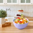 thumbnail image 1 of Straw Bowl Set, Large Wheat Straw Serving Bowls Lightweight Unbreakable Dinnerware, Microwave Safe Reusable Tableware for Household Dorm Camping, 5-Pack, 1 of 7