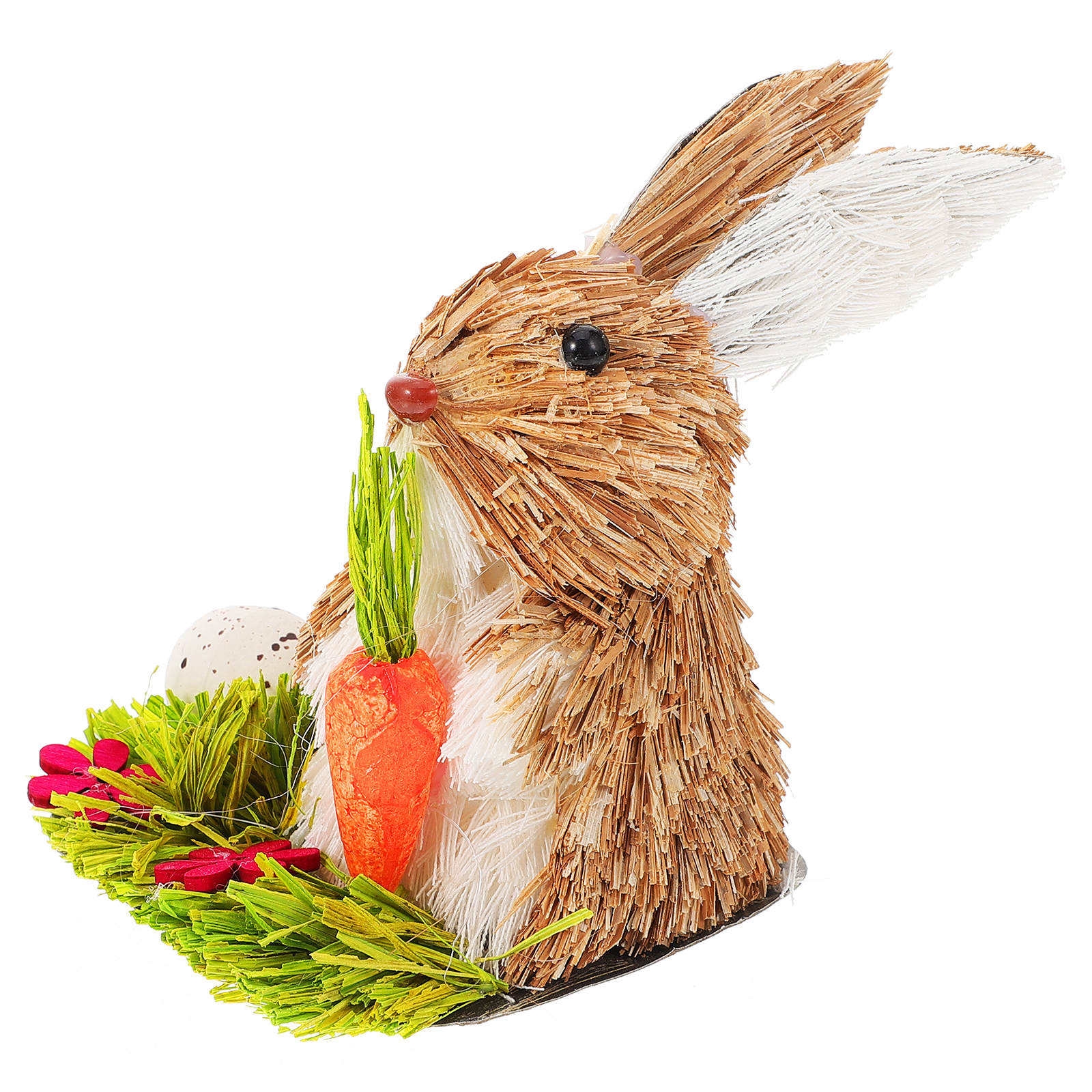 Raindrops 1Set Multi Color Easter Straw Woven Rabbit for Families and ...