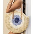 thumbnail image 1 of Straw Circle Tote, 1 of 2