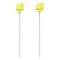 thumbnail image 1 of Straw Cleaner, Cute Mushroom Shape Straw Cleaner Brush for Metal/Glass/Silicone Straws, Reusable Brush 2 Pack (Yellow), 1 of 6