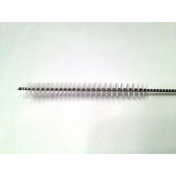 Straw Cleaning Brush -- BPA FREE -- 1 heavy Bristle cleaner for washing SS drink straws, tea pot spout, glass bottles, mini, micro