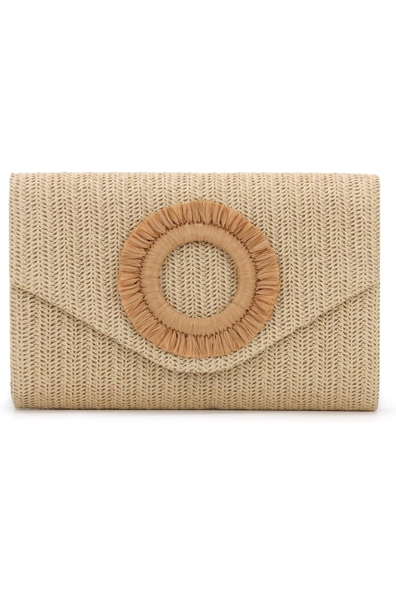 Straw Clutch Purse Rattan Summer Woven Beach Handbags for Women Wedding Vacation Travel Party 2025