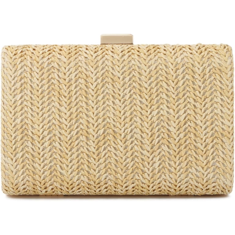Straw Clutch Purse Womens Evening Bag Beach Handbag Crossbody Small Straw Clutch Purses for Women Summer Evening Bag Raffia  main image 2