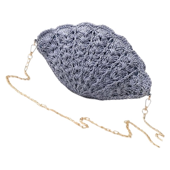 Straw Clutches Purse for Women Girls Woven Crossbody Bag Summers Beach Shoulder Bags Handmade Wallet Woven Handbags