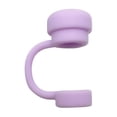 thumbnail image 1 of Straw Cover Cap,4 Pack Reusable Long Straw Protector,Light Purple,for Drinking Cups Mugs Water Bottle, 1 of 5