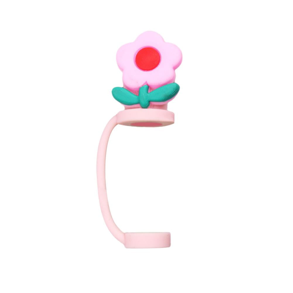 Straw Cover Silicone Reusable Drinking Dust Plug Airtight Accessories ...