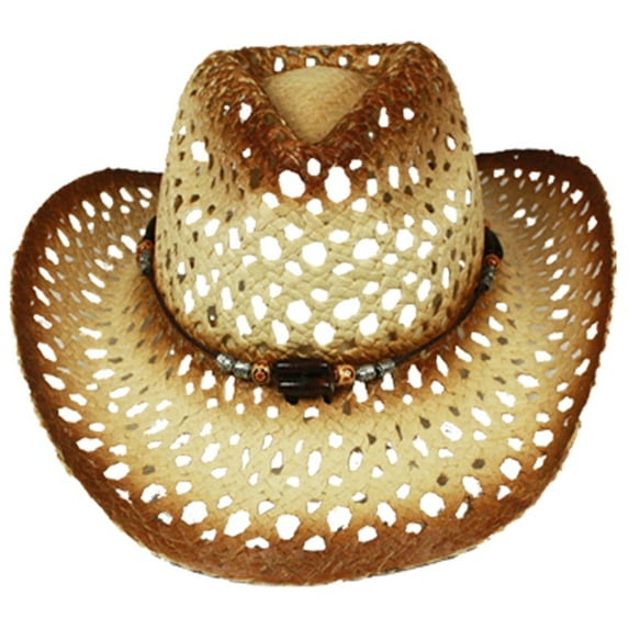 Straw Cowboy Hat Men Cowgirl Hats Women Sun Hat Sombreros Vagueros Classic Western Accents