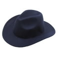 thumbnail image 1 of Straw Cowboy Hats for Women Navy Rhinestone Wide Brim Cow Girl Hat Rhinestone Wide Brim Cow Girl Hat Men's Women's Fashion Hats, One Size, 1 of 4