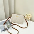 thumbnail image 1 of Straw Crossbody Bags for Women, Summer Shoulder Bag Beach Bag, Cellphone Bags Purse Wallet for Travel Beach(Brown), 1 of 6