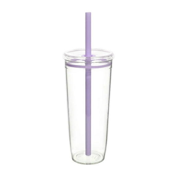 Straw Cup, Portable Daily Use Drinking Cup, 20Oz 600Ml