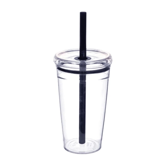 Straw Cup, Portable Drinking Cup For Daily Use, Coffee Cup, On-The-Go, 16Oz/450Ml, 83121, Macaron Style
