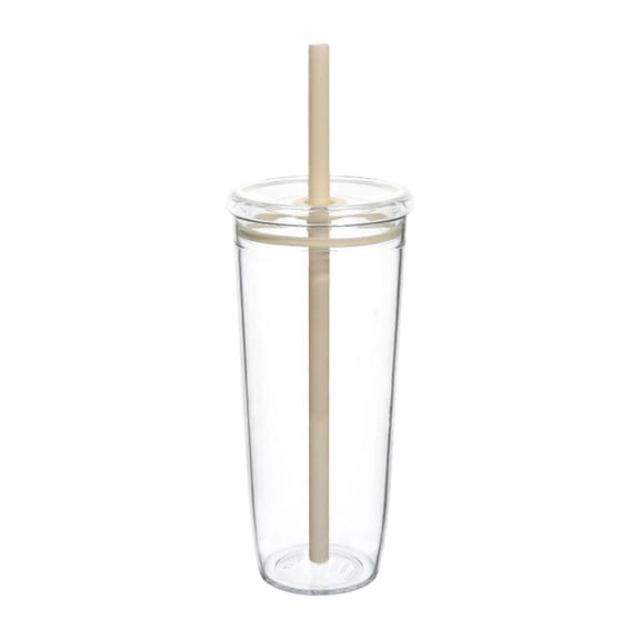 Straw Cup Portable Drinking Cup Lightweight Leakproof For Daily Use
