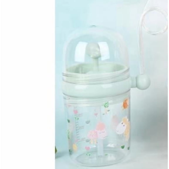 Straw Cup With Whale Print, Spill Resistant 260ml Portable Reusable Drink Container Suitable For Picnic, Trip And Daily Commute Water Tumbler