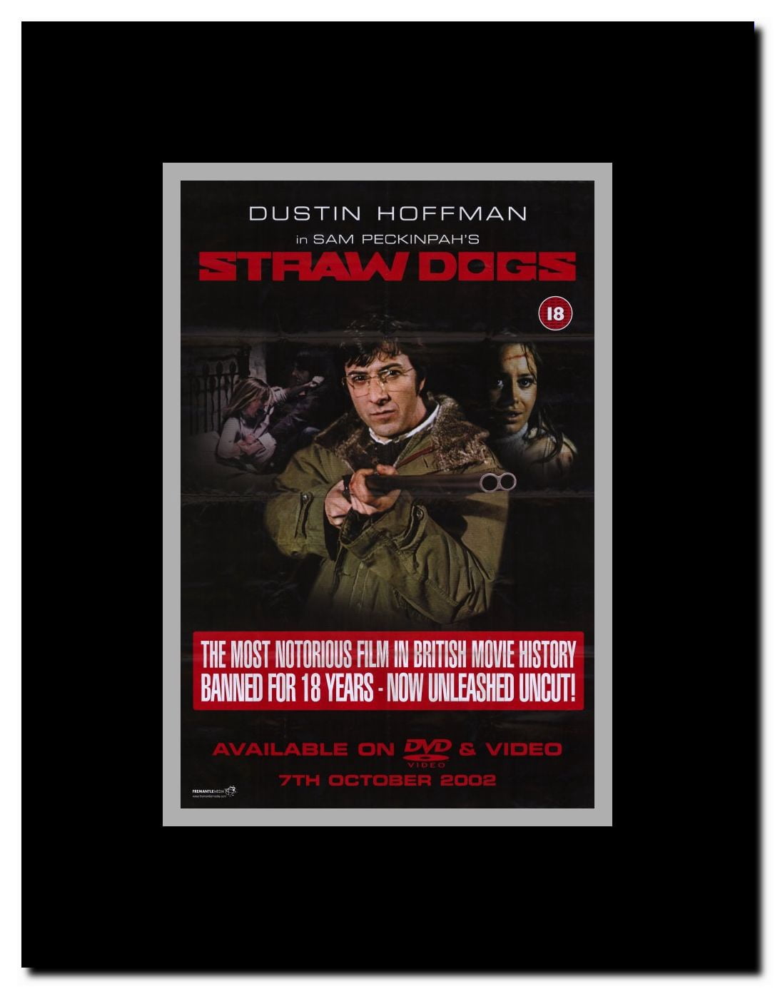 Straw Dogs Framed Movie Poster