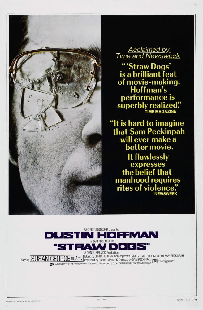 Straw Dogs U Canvas Art - (24 x 36)