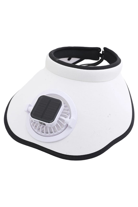 Straw Hat , Wide Brim Hat , Straw Bucket Hats for Women Rechargeable Solar Fan Sun Visor Hat for Women Outdoor Summer Sun with Adjustable Brim