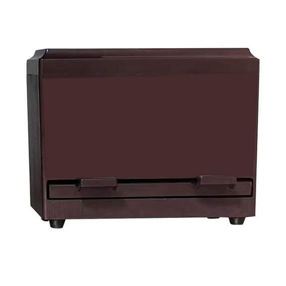 Straw Holder Storage Organizer Container Box with Dustproof Lid for Home Kitchen Party and Beverage Outlets