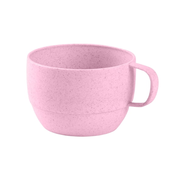 Straw Kettle Cups Set Multicolor Stackable Eco-Friendly Lightweight Easy Clean 5 Pack Cups for Home Garden Kitchenware Suitable for Parties Picnic Camping