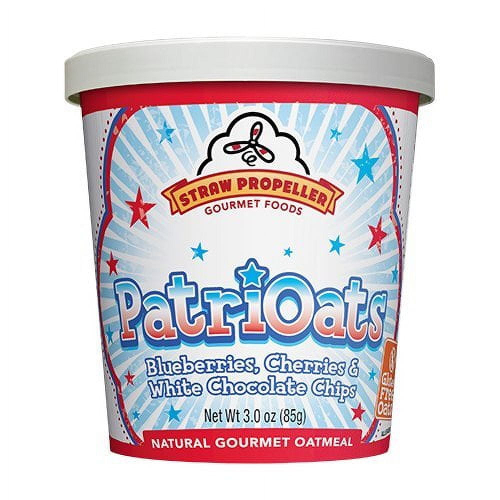 Straw Propeller Patrioats Oatmeal (12x3 OZ )